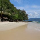 at the beaches of Palawan