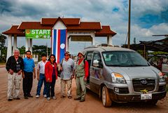 At the border to Thailand