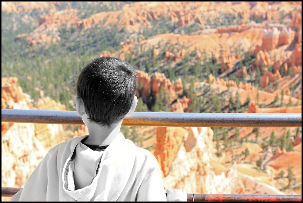 At the Bryce Canyon NP