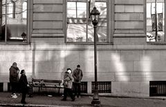 At The Bus Stop