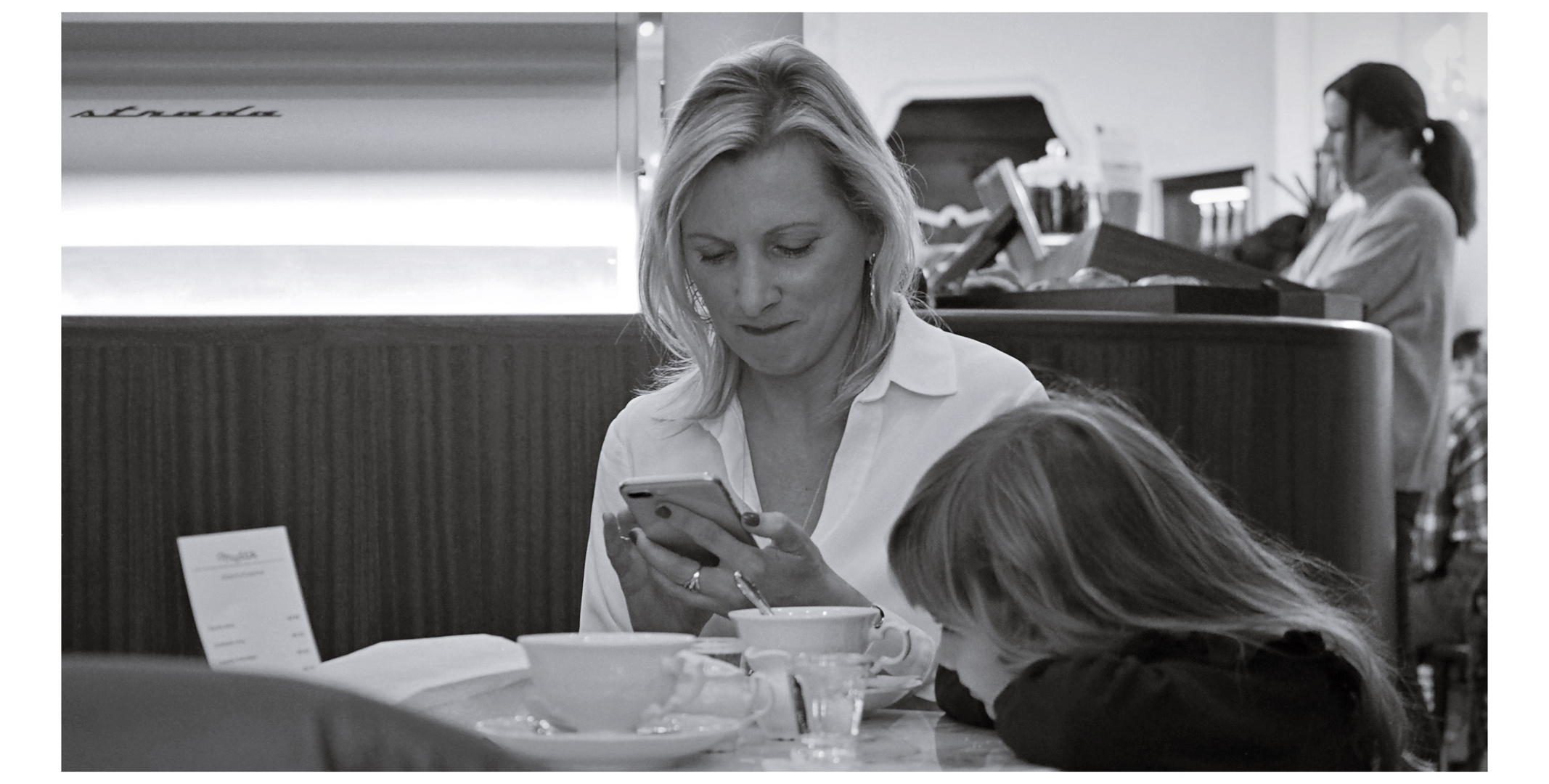 At The Café With Grandma