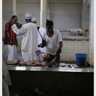 at the fish market near Salalah (Oman)