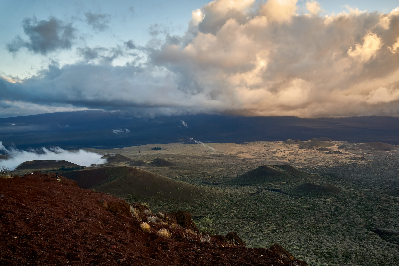 At the foot of Mauna Kea 