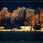 At the foothills of the Alps in early fall