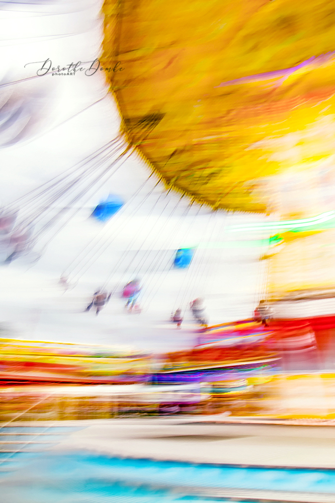 at the funfair