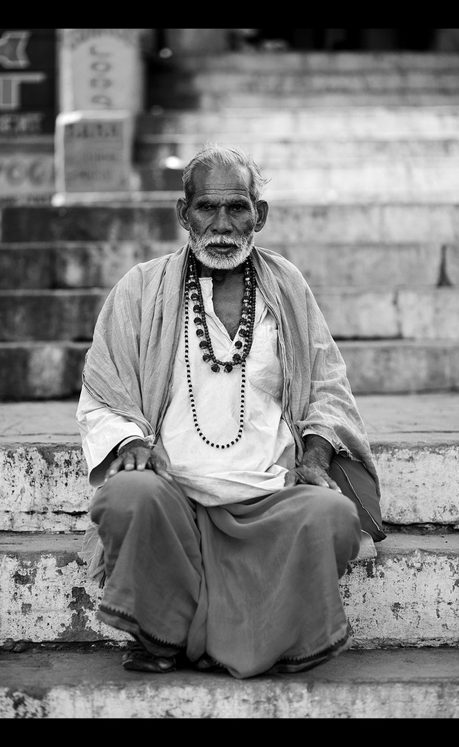 At The Ghats Of Varanasi