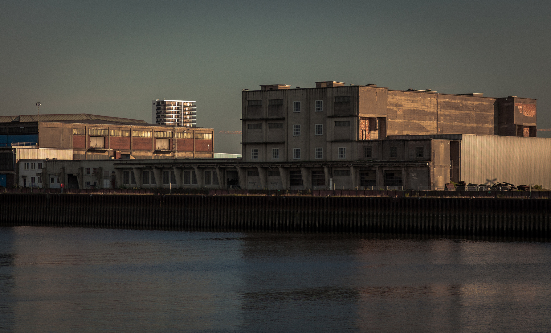 at the harbour