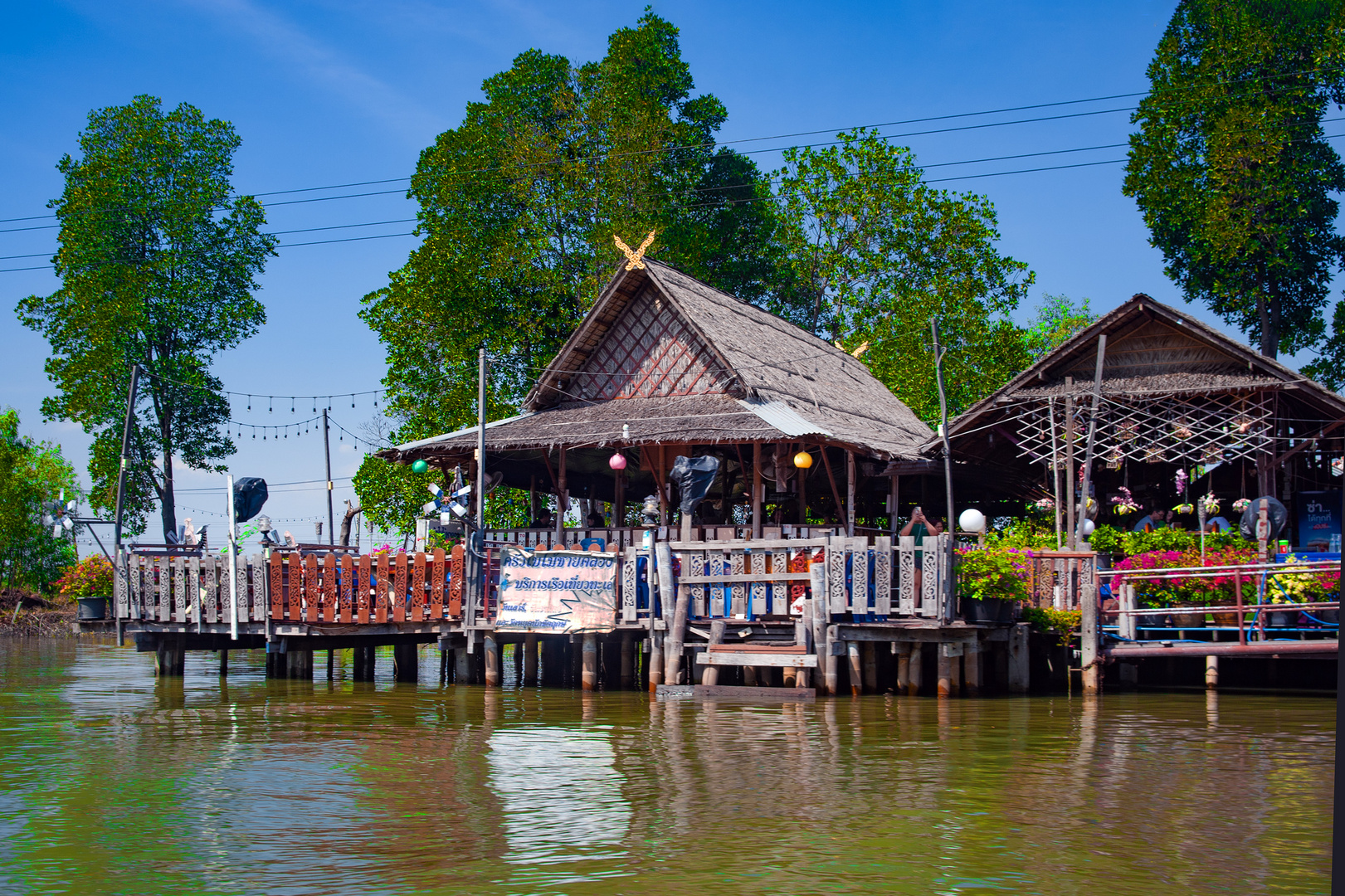 At the Klong Sahakon