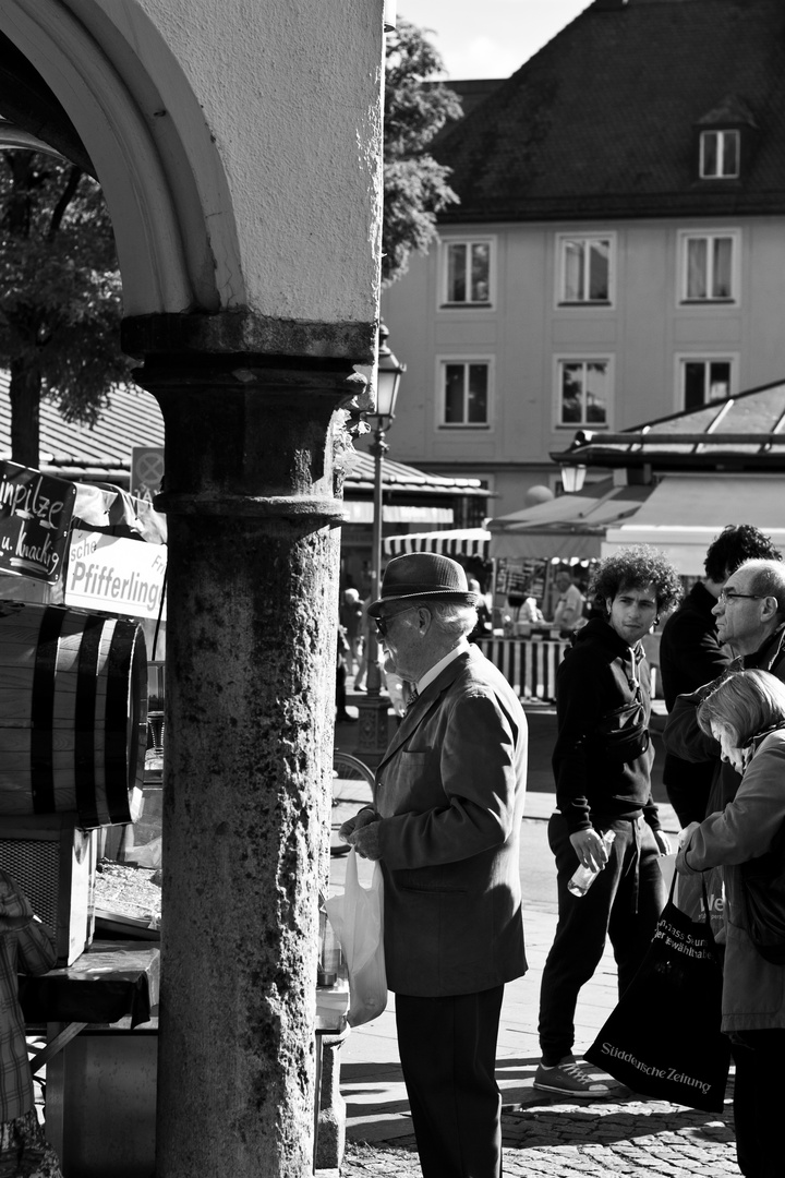 at the market