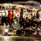 At the market in Marrakesh