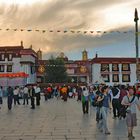 At the place in front of the Jokhang Temple