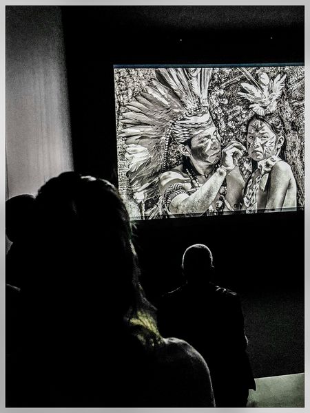 at the Salgado’s exhibition in Milan