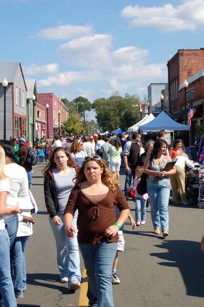 At the Scuppernong River Festival