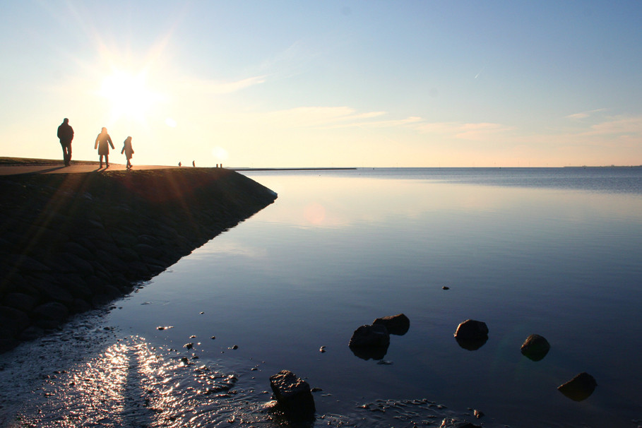 *at the sea*