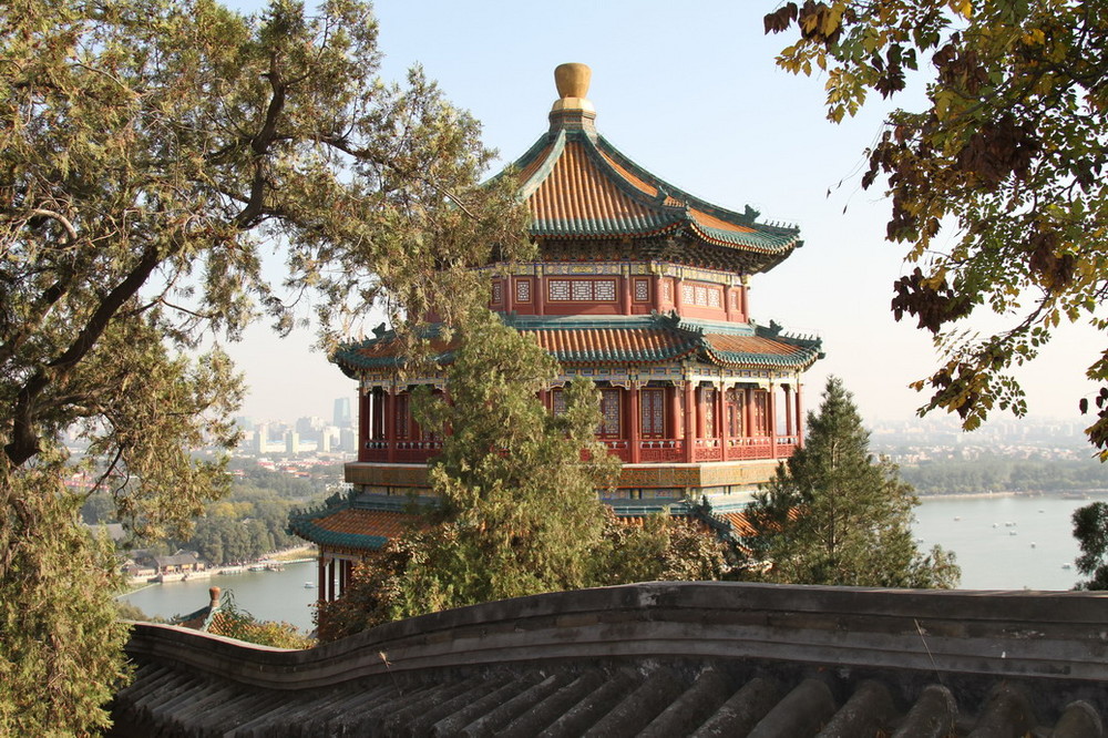 At the Summer Palace Beijing