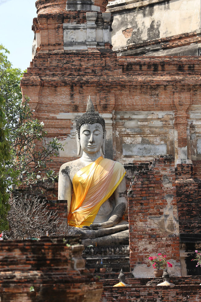 At the Temple of the sleeping Buddha