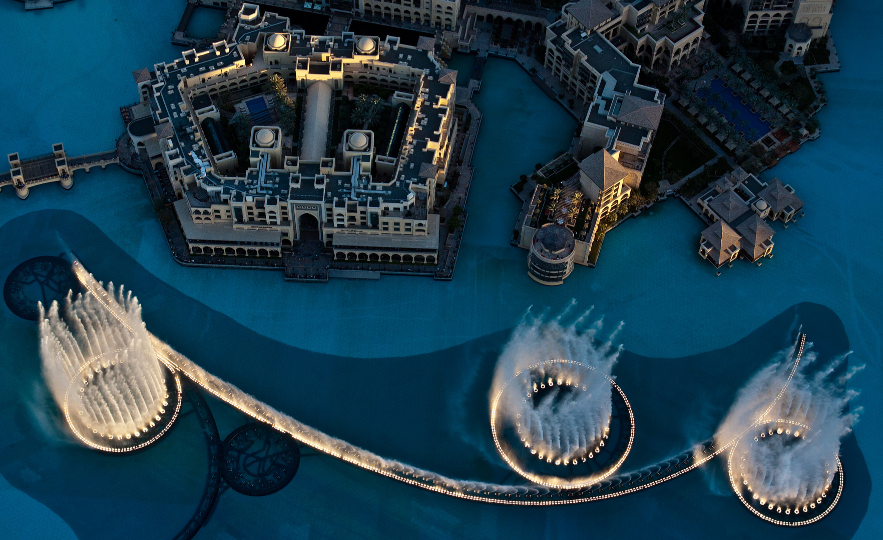 [ … At the top - Dubai Fountain ]