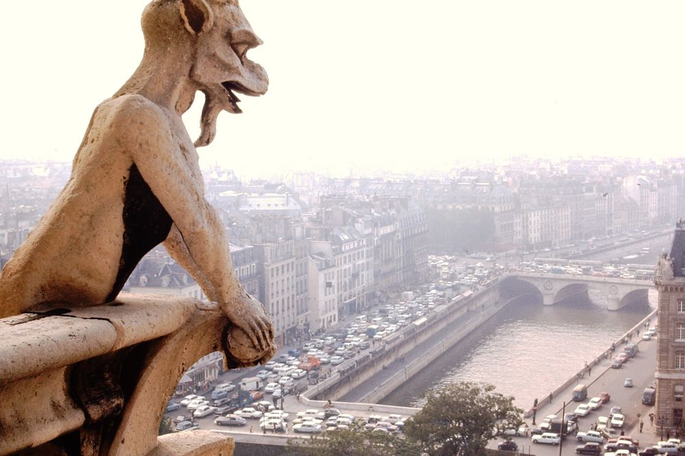 **At the top of Notre Dame**