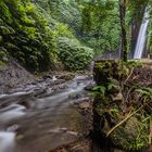 At the waterfall