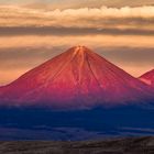 Atacama, Valle de la Luna bei Sonnenuntergang
