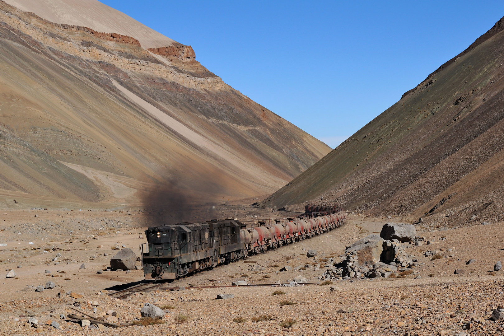 Atacama-Wüste, Chile: Acid-Train In The Desert