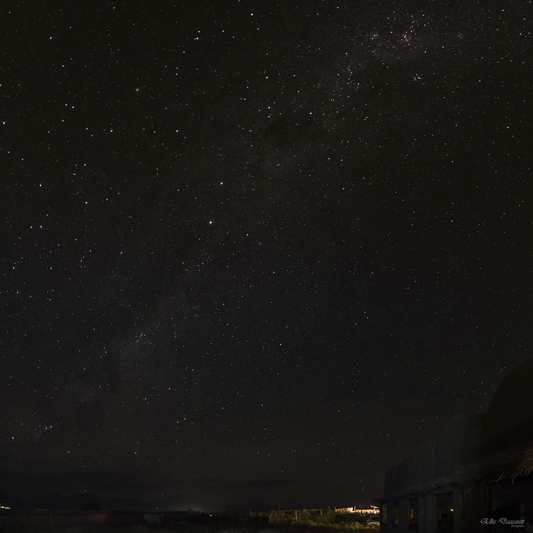 Atacamawüste: Nachthimmel über San Pedro de Atacama