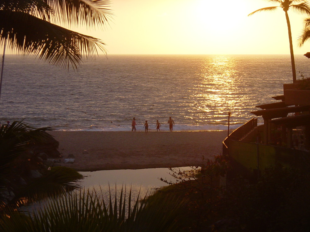 Atandecer en Vallarta Mexico