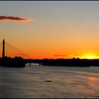 Atardece en el Guadiana