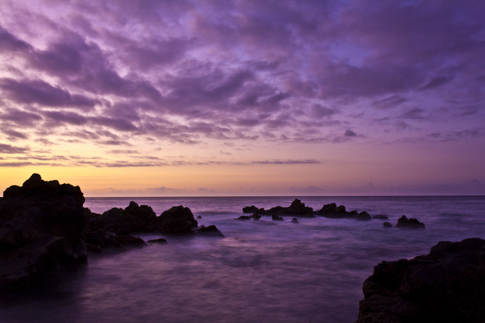 Atardece en el Puerto de la Cruz