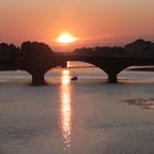 atardece en florencia