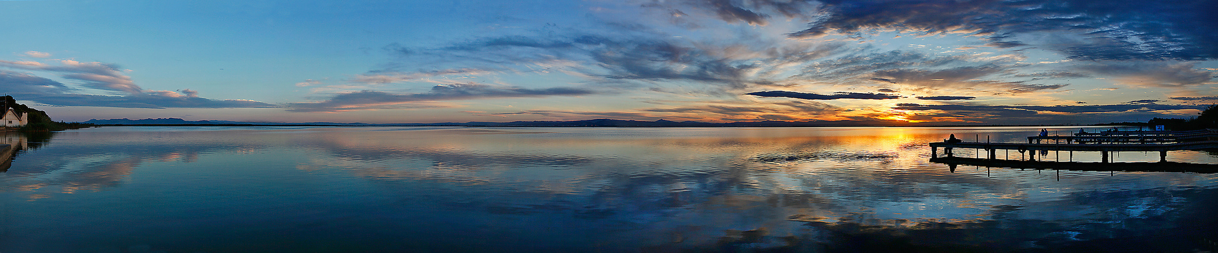 ATARDECE EN LA ALBUFERA DE VALENCIA