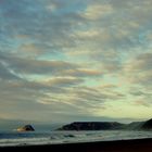 Atardece en la playa de Los Quebrantos