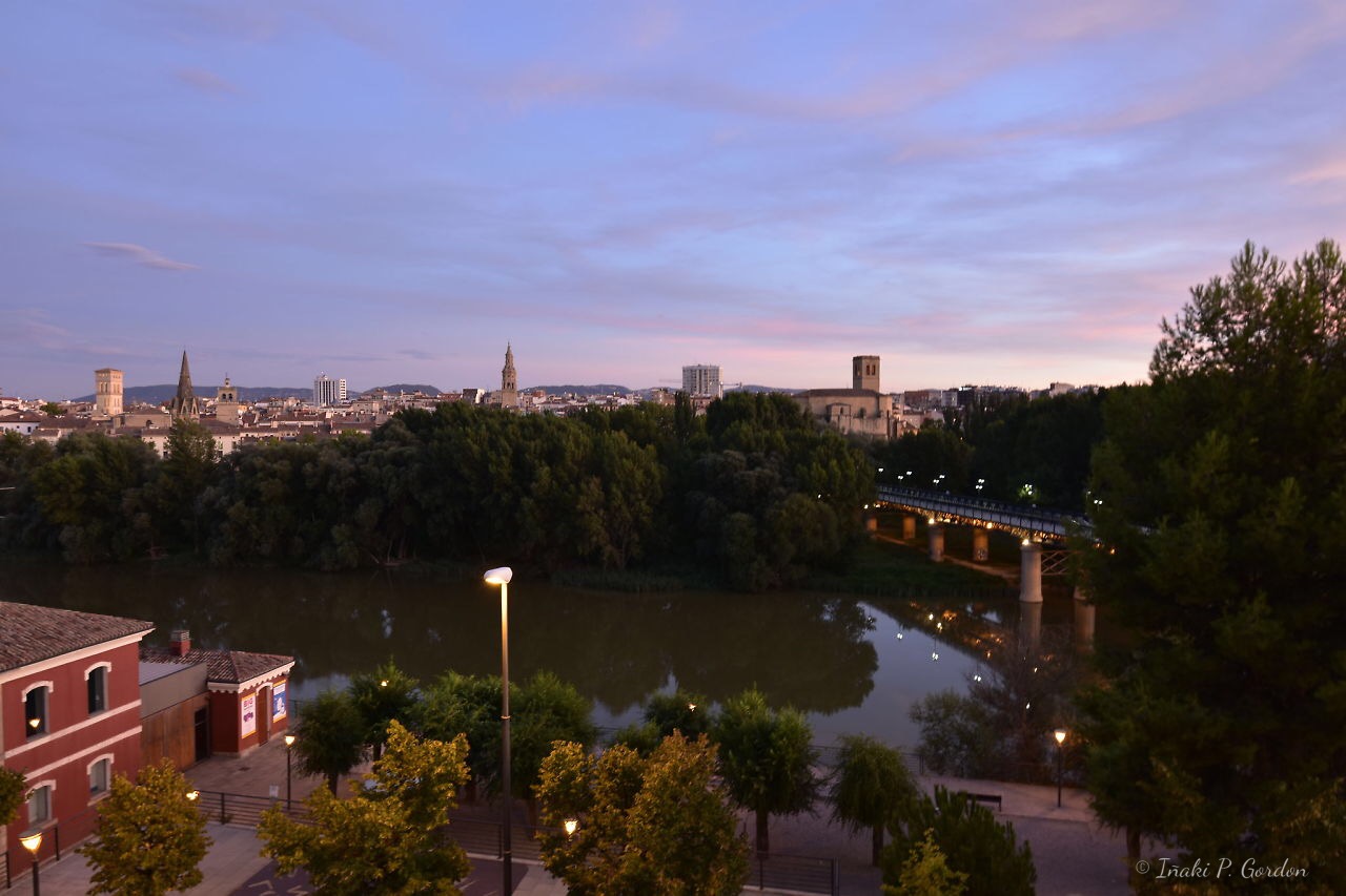 Atardece en Logroño