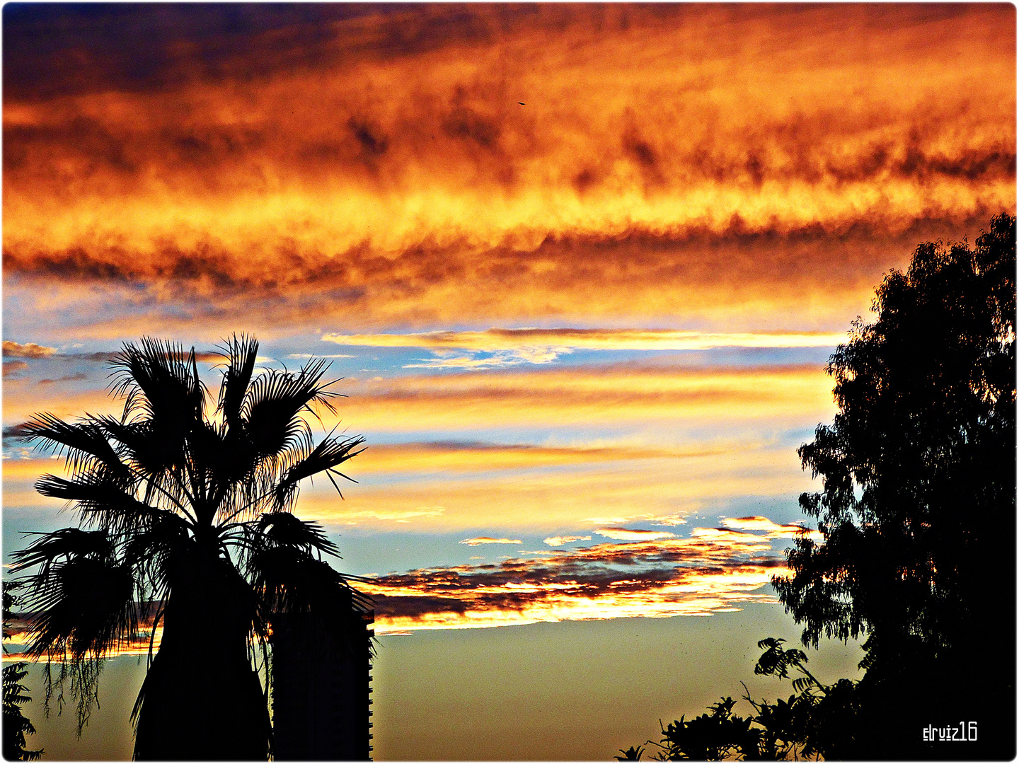 Atardecer apocalíptico...