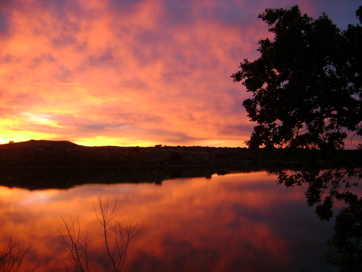 atardecer