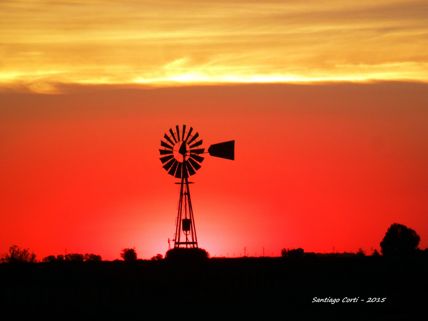 Atardecer campestre