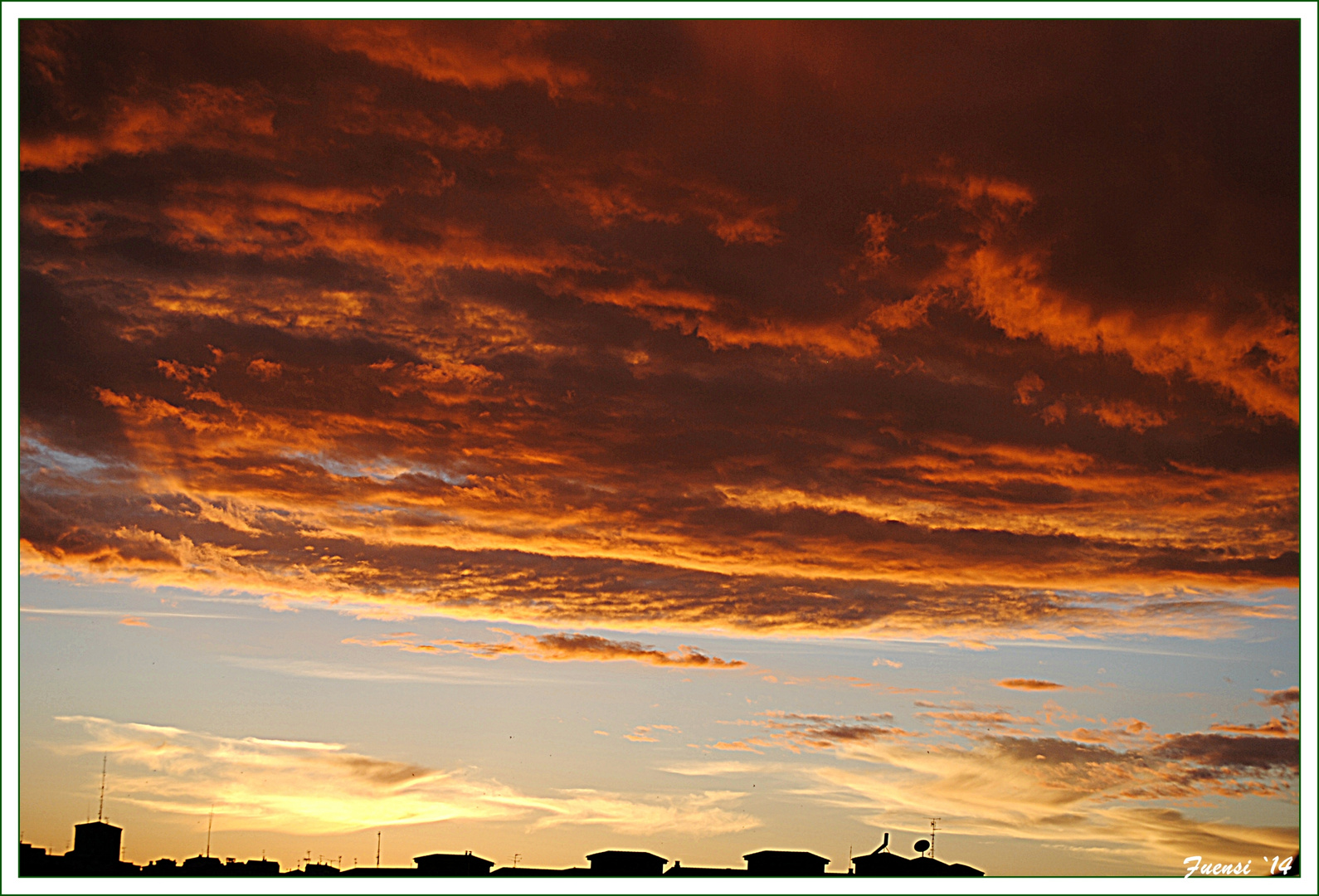 Atardecer charro