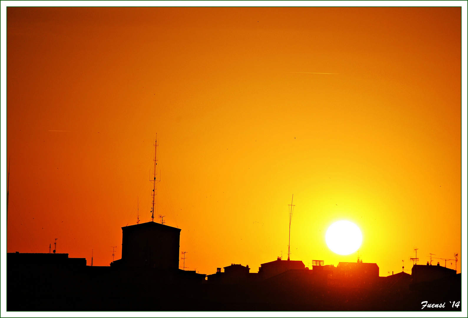 Atardecer charro