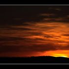 Atardecer con siluetas