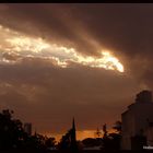 ATARDECER CON TORMENTA