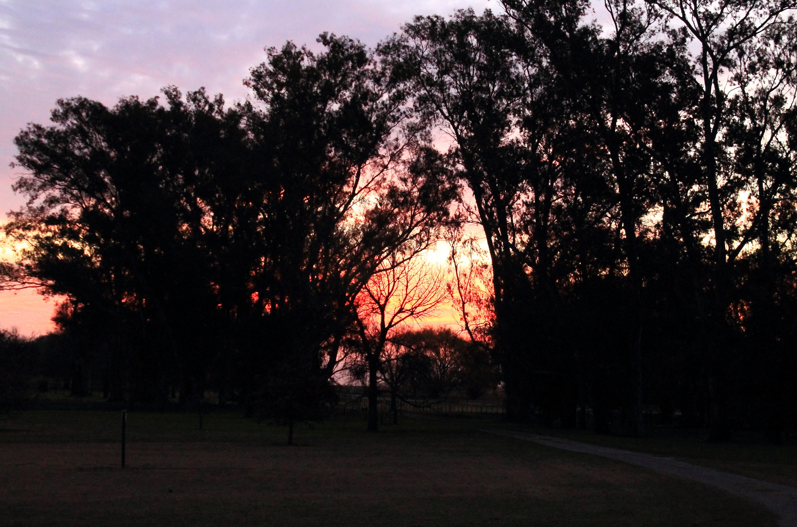 Atardecer de ayer