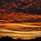 ATARDECER DE FUEGO EN MADRID 27-07-2013