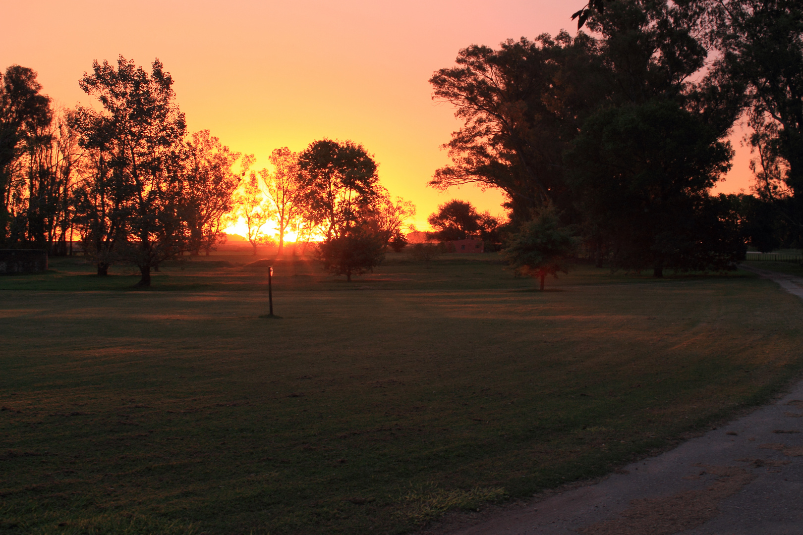 Atardecer de los primeros días de otoño