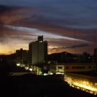 Atardecer de tormenta