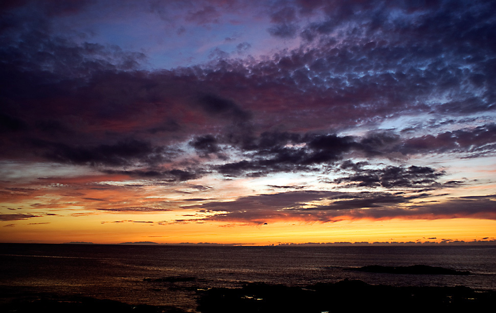 Atardecer de verano de Justo Pérez 