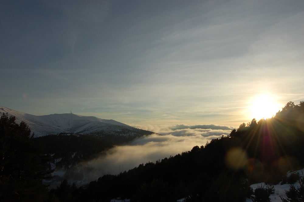 atardecer desde cotos