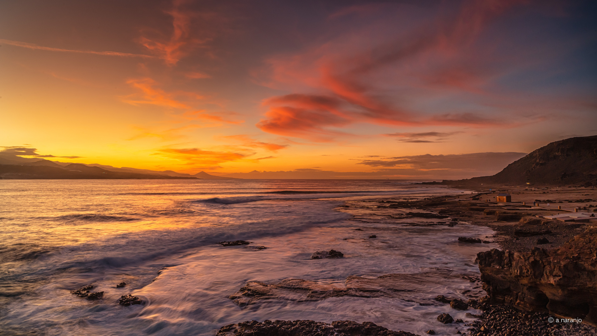 ATARDECER DESDE EL CONFITAL-GRAN CANARIA