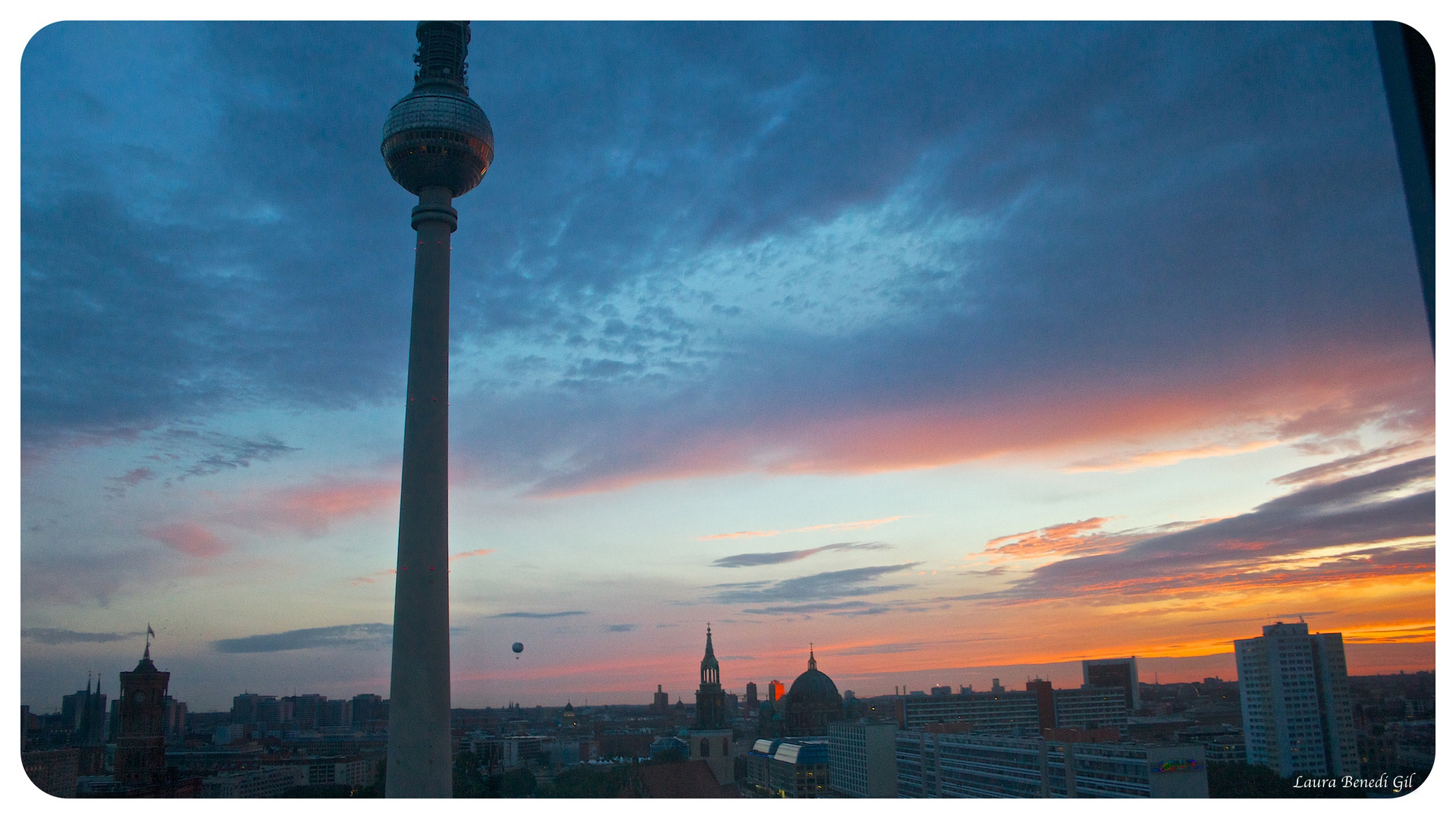 atardecer desde el hotel