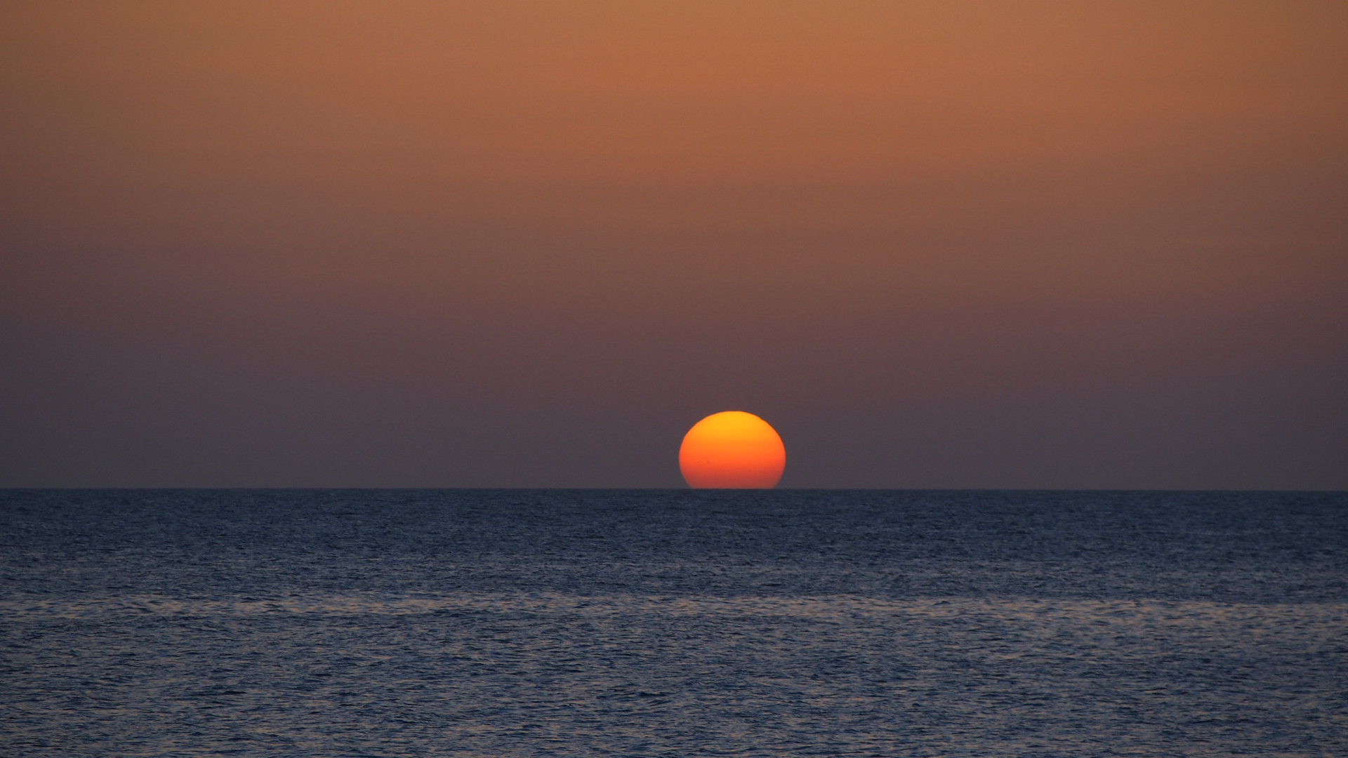 Atardecer desde el Malecón de La Habana