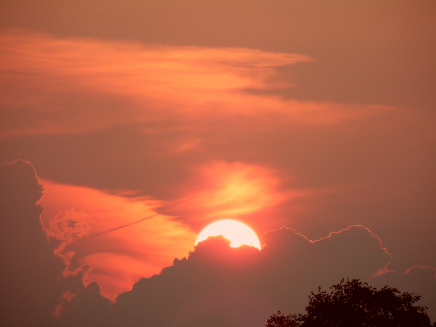 Atardecer desde mi balcón